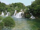 Croatie : chute d'eau du parc naturel de Krk