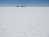 Bolivie - Etendue de sel  - Salar d'Uyuni.