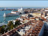 Depuis le campanile de San Marco vue sur les toits de Venise